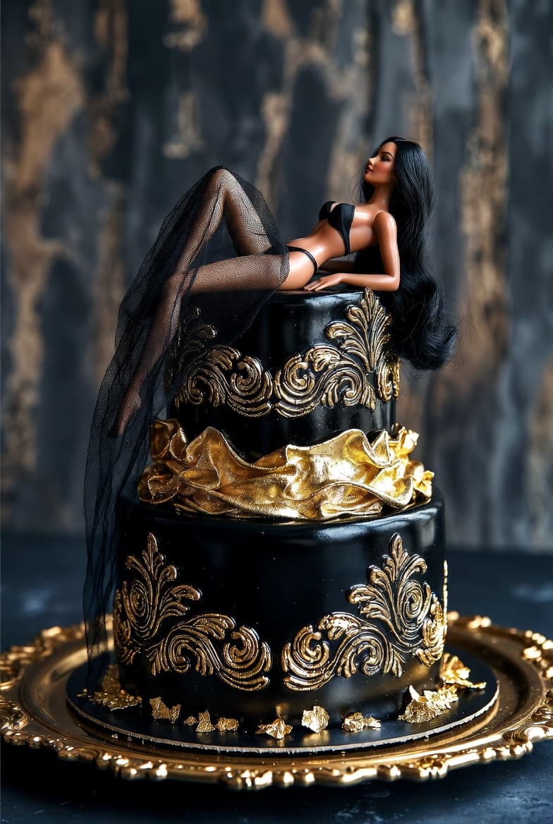 Bachelor cake delivered in Delhi